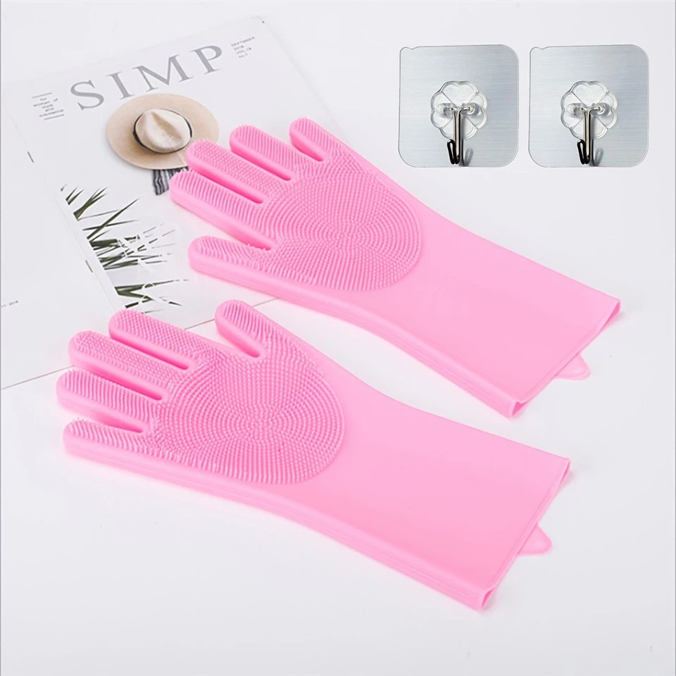2 Pairs Of Dishwashing Gloves factory